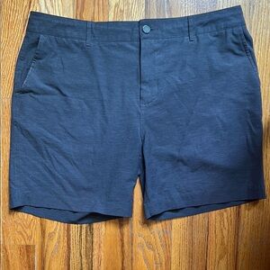 Faherty Blue Flat Front Shorts Classic Style